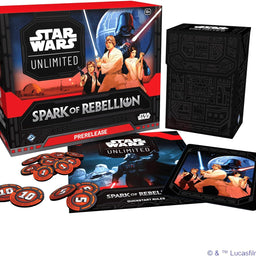 Spark of Rebellion Star Wars Unlimited Trading Card Game Prerelease Box