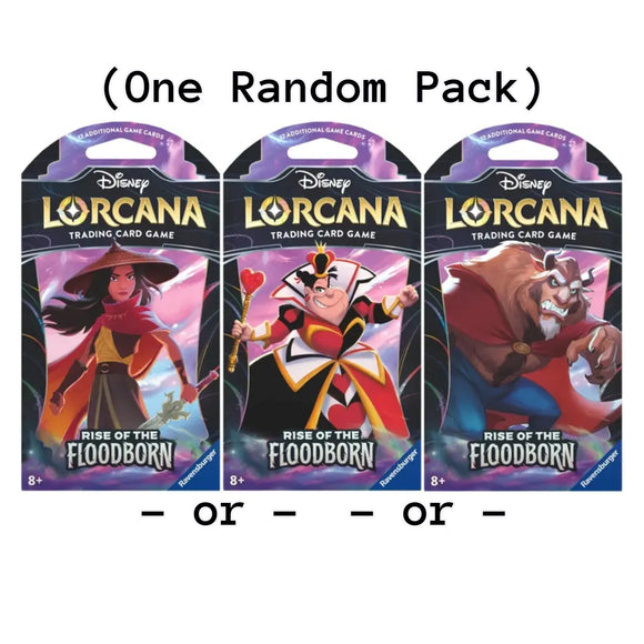 Rise of The Floodborn Disney Lorcana TCG Sleeved Booster Pack toynadoalley.com Rise of The Floodborn Disney Lorcana TCG Sleeved Booster Pack toynadoalley.com