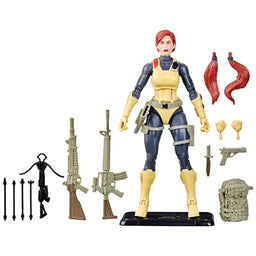 Scarlett GI Joe Classified Series Retro Cardback Action Figure