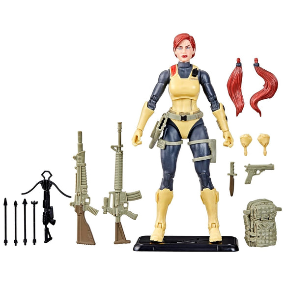 Scarlett GI Joe Classified Series Retro Cardback Action Figure