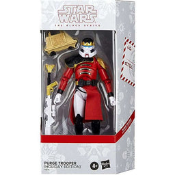 Purge Trooper Holiday Edition Star Wars The Black Series 6-Inch Action Figure