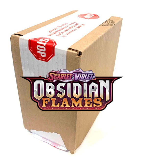 Obsidian Flames Pokemon Checklane Blister 16-Pack Sealed Inner Case