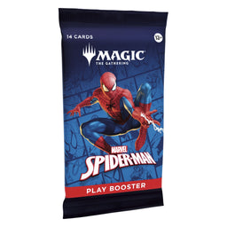 3x Packs, Marvel's Spider-Man Magic The Gathering Play Booster