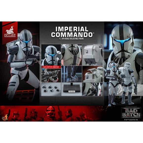 Imperial Commando Star Wars The Bad Batch TMP Fully Poseable Exclusive Hot Toys