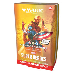 Marvel Super Heroes Magic The Gathering Collector Commander Decks