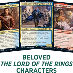 Lord of the Rings Tales of Middle-Earth UB MTG Commander Decks - Set of 4