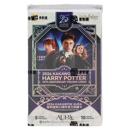 2026 Kakawow Aura Harry Potter 25th Anniversary Trading Cards Hobby Box