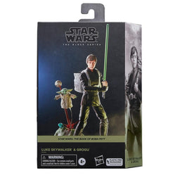 Luke Skywalker & Grogu Star Wars Book of Boba Fett Black Series 6" Action Figure