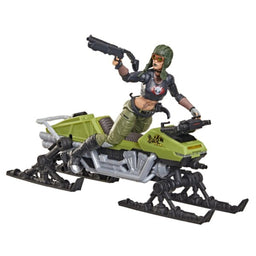 Zanya and Dreadnok Chameleon Cobra GI Joe Classified Series #194 Vehicle