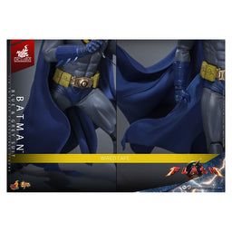 Batman Blue & Gray Suit The Flash Movie Masterpiece 1/6 Scale Hot Toys Figure