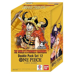 The World's Strongest Warrior [DP-12] One Piece Bandai Set 12 Double Pack