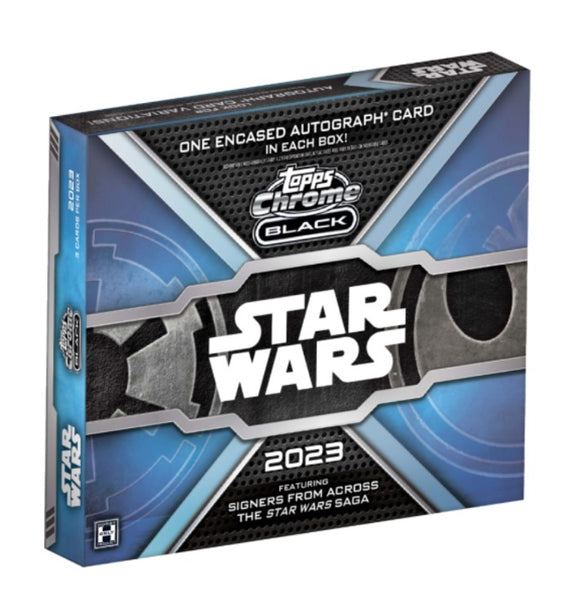 2023 Topps Star Wars Chrome Black Hobby Box