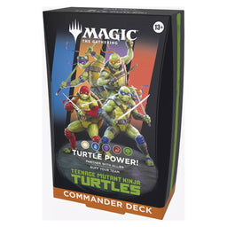 Teenage Mutant Ninja Turtles Magic The Gathering Commander Deck