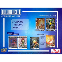2023 Upper Deck Marvel Allegiance Avengers Vs X-Men Hobby Box