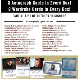 2025 Rittenhouse Game of Thrones Great Houses Trading Cards Box