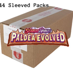 Paldea Evolved Pokemon Scarlet & Violet Sleeved Booster 144 Pack Master Case