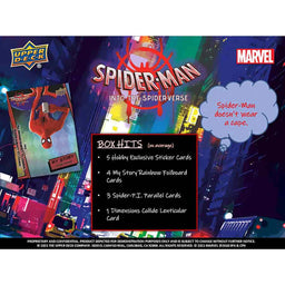 2022 Upper Deck Marvel Spider-Man Into the Spider-Verse Hobby Box