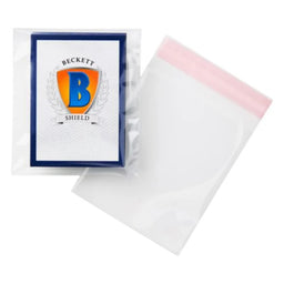 Beckett Shield Standard Size Card Sleeves Resealable Team Bags 100 Count