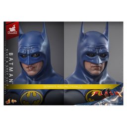 Batman Blue & Gray Suit The Flash Movie Masterpiece 1/6 Scale Hot Toys Figure