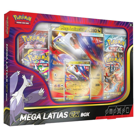 Mega Latias ex Mega Evolution Pokemon TCG Box