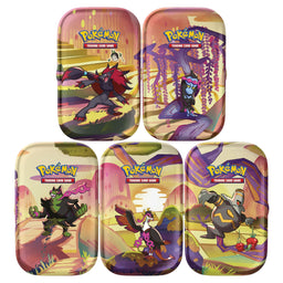 Shrouded Fable Pokemon Scarlet & Violet Mini Tin (Display of 10 Factory Sealed)