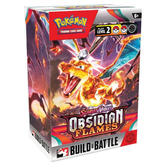 Obsidian Flames Pokemon Scarlet and Violet TCG Build & Battle Box