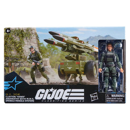 Hawk with M.M.S. GI Joe Classified Series #182 Figure and Towable Vehicle