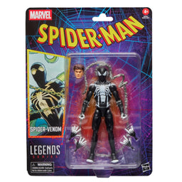 Spider-Venom Marvel Legends Spider-Man Retro Action Figure