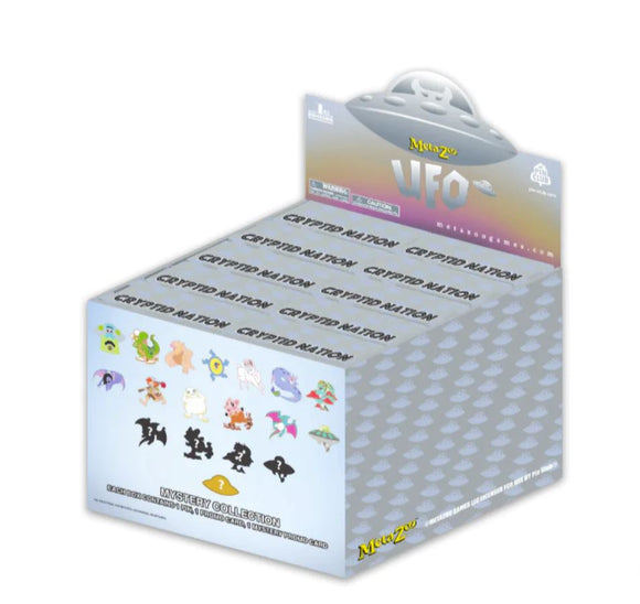 UFO MetaZoo Pin Club Blind Box 10 Pin Box Display