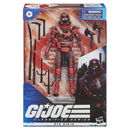 Red Ninja GI Joe Classified Series 6-Inch #08 Action Figure