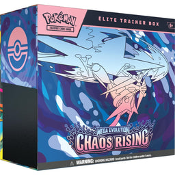Chaos Rising Mega Evolution Pokemon Elite Trainer Box