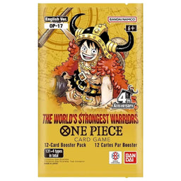 The World's Strongest Warrior [OP-17] One Piece Bandai Booster Box