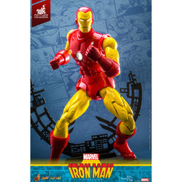 Iron Man Classic Comic Masterpiece Diecast 1/6 Scale Hot Toys Exclusive Figure