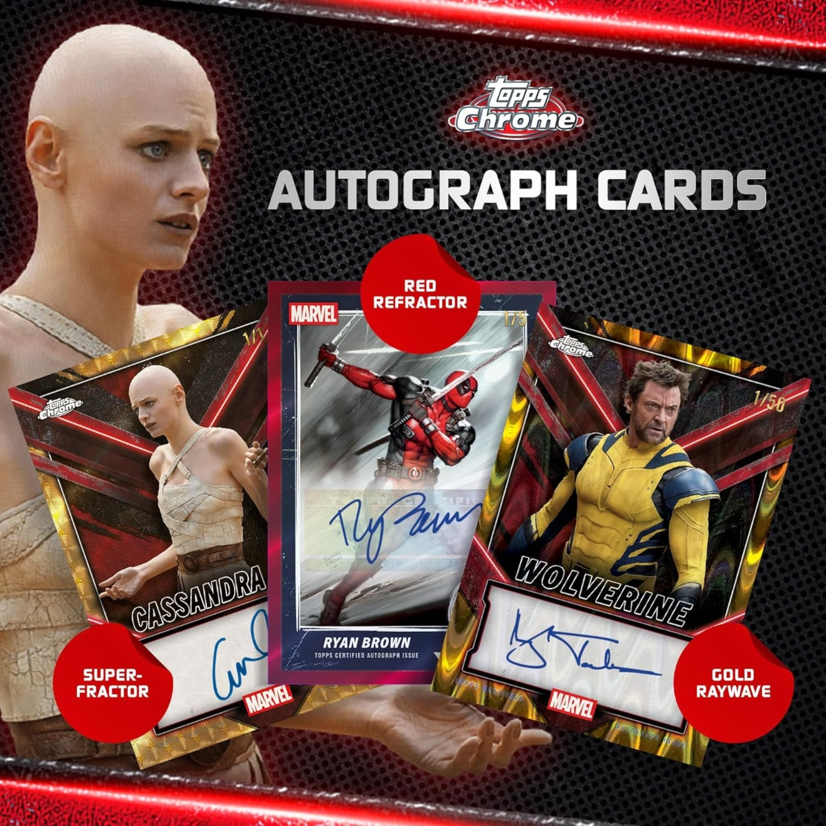 2025 Topps Chrome Deadpool Value Box