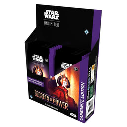 Secrets of Power Star Wars Unlimited TCG Carbonite Edition Booster Display