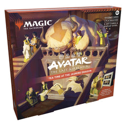 Avatar Last Airbender Magic The Gathering Tea Time at Jasmine Dragon Scene Box