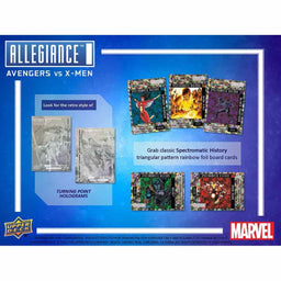 2023 Upper Deck Marvel Allegiance Avengers Vs X-Men Hobby Box
