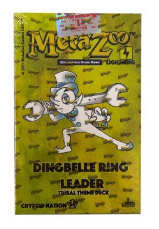 Dingbelle Ring Leader Cryptid Nation 1st Edition MetaZoo TCG Tribal Theme Deck