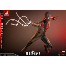 Miles Morales Upgraded Suit Spider-Man 2 Hot Toys 1/6 Scale Exclusive Figure