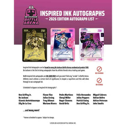 2026 Bo Jackson Battle Arena Griffey Jr Edition Double Mega Box