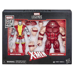 Colossus & Juggernaut 80th Anniversary Marvel Legends 6-Inch Figure 2-Pack