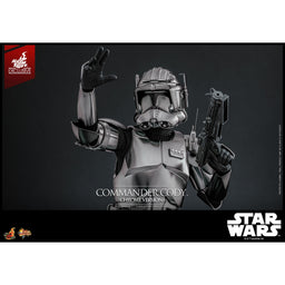 Commander Cody (Chrome) Star Wars ROTS MMS Fully Poseable Exclusive Hot Toys