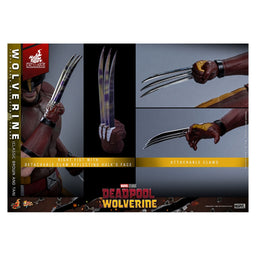 Wolverine Brown Suit Deadpool & Wolverine Movie Masterpiece 1/6 Scale Hot Toys