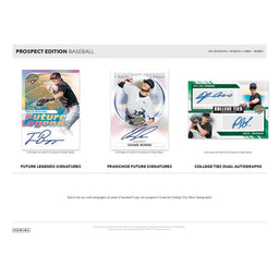 2024 Panini Prospect Edition Baseball Hobby Box