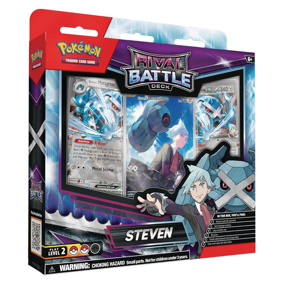 Steven & Metagross Pokemon TCG Rivals Battle Deck