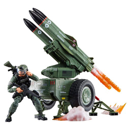 Hawk with M.M.S. GI Joe Classified Series #182 Figure and Towable Vehicle