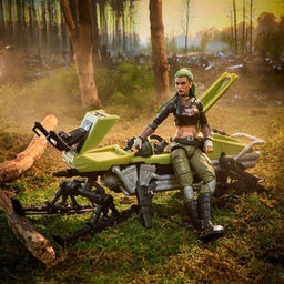 Zanya and Dreadnok Chameleon Cobra GI Joe Classified Series #194 Vehicle