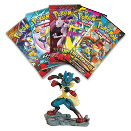 Mega Lucario ex Mega Evolution Pokemon TCG Premium Figure Collection