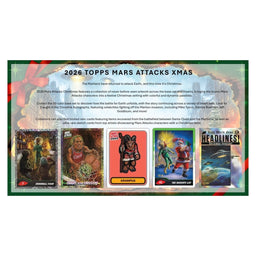 2026 Topps Mars Attacks Christmas Xmas Hobby Box