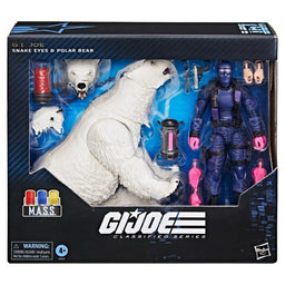 Snake Eyes & Polar Bear M.A.S.S. Device GI Joe Classified Series #161 Figure Set